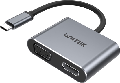 Attēls no Stacja/replikator Unitek USB-C (V1126A)