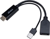 Picture of Adapter AV Akasa HDMI - DisplayPort + USB-A czarny (AK-CBHD24-25BK)