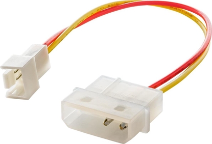 Attēls no Akyga Molex - 3-pin, 0.15m, Wielokolorowy (AK-CA-36)