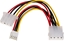 Picture of Akyga Molex x2 - 4-pin, 0.15m, Wielokolorowy (AK-CA-14)