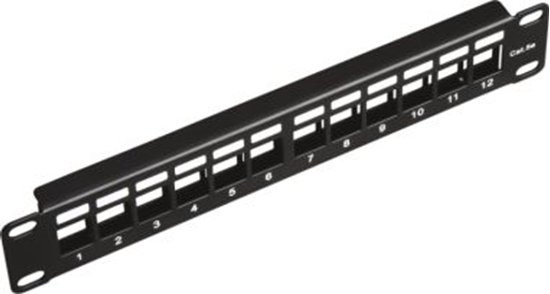 Изображение Alantec Patch panel 10" modularny 12 portów 1U niewyposażony