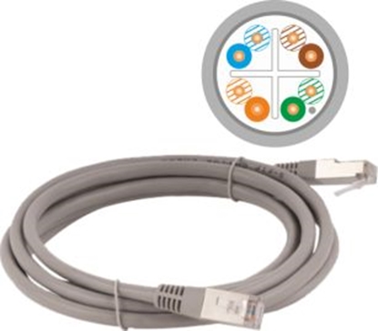 Изображение Alantec Patch-cord F/UTP kat.6 PVC 5.0m