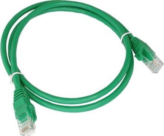 Picture of Alantec Patch-cord U/UTP kat.5e PVC 0.25m zielony ALANTEC