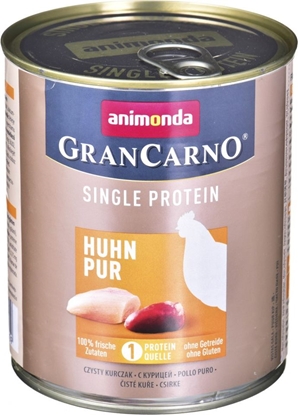 Attēls no Animonda ANIMONDA GranCarno Single Protein smak: kurczak - puszka 800g