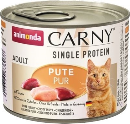 Attēls no Animonda ANIMONDA KOT 200g SINGLE PROTEIN CARNY INDYK puszka /6