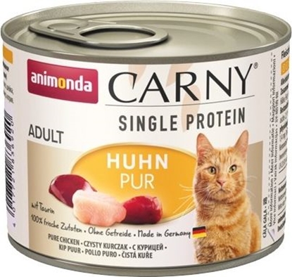 Attēls no Animonda ANIMONDA KOT 200g SINGLE PROTEIN CARNY KURCZAK puszka /6