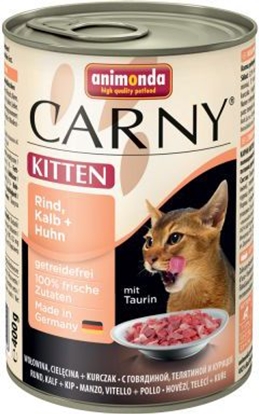 Attēls no Animonda CARNY Kitten Cielęcina i kurczak 400g