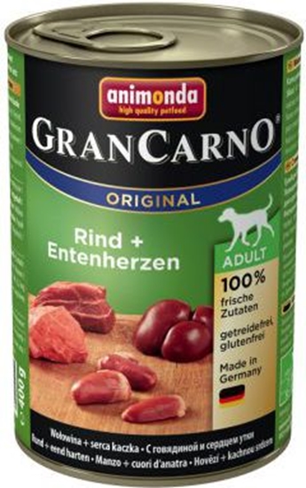 Picture of Animonda GranCarno Original Adult Wołowina i kacze serca 400g