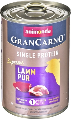 Изображение Animonda GranCarno Single Protein smak: jagnięcina - puszka 400 g