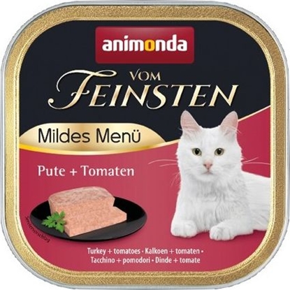 Picture of Animonda Kot v.feinsten mildes menu indyk, pomidory tacka/32 100g