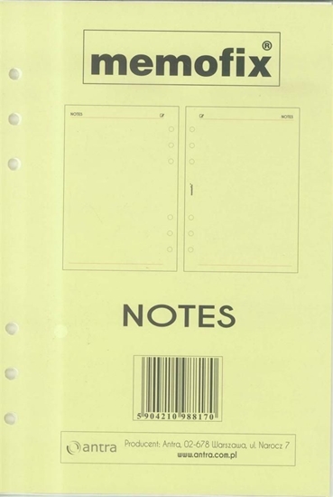 Изображение Antra Wkład do organizera MEM/A5 Notes (270059)