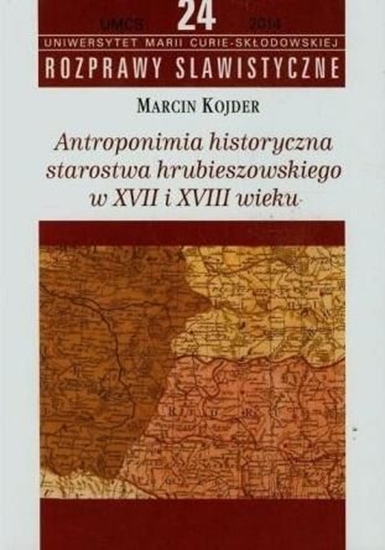 Изображение Antroponimia historyczna starostwa..