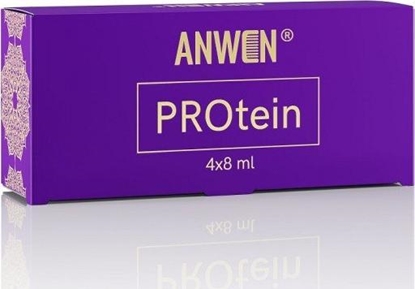 Attēls no Anwen ANWEN_Protein kuracja proteinowa do włosów w ampułkach 4x8ml