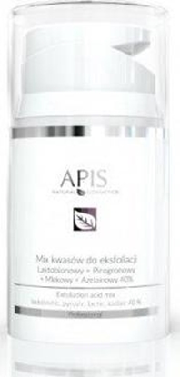 Attēls no APIS APIS_Exfoliation Acid mix kwasów do eksfoliacji Laktobionowy + Pirogronowy + Mlekowy + Azelainowy 40% 50ml