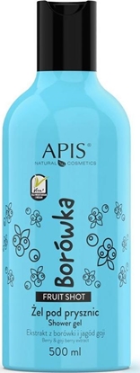 Attēls no APIS APIS_Fruit Shot Shower Gel żel pod prysznic Borówka 500ml