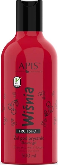 Picture of APIS APIS_Fruit Shot Shower Gel żel pod prysznic Wiśnia 500ml