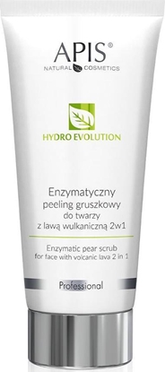 Изображение APIS APIS_Hydro Evolution Enzymatic Pear Scrub enzymatyczny peeling gruszkowy do twarzy z lawą wulkaniczną 200ml