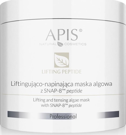 Изображение APIS APIS_Lifting Peptide Algae Mask liftingująco-napinająca maska z SNAP-8™ Peptide do cery dojrzałej i odwodnionej z tendencją do zmarszczek 200g