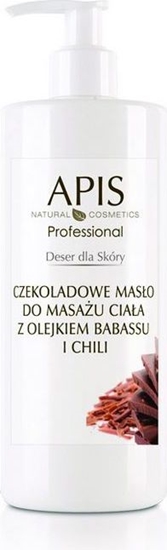 Picture of APIS DESER DLA SKÓRY - Czekoladowe masło do masażu ciała z olejem z baobabu i chilii 500 ml ( 50935 )