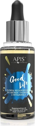 Picture of APIS Good Life Oil oliwka regenerująca do skórek i paznokci z witaminą E, 30ml