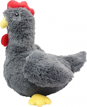 Изображение Aqua Nova PETNOVA KURA PLUSZOWA PISZCZACA 34CM PLU-CHICKEN-GREY 4086