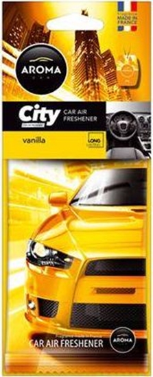 Picture of AROMA CAR ZAPACH SAMOCHODOWY AROMA CAR CITY VANILLA MZCITY/VANILL