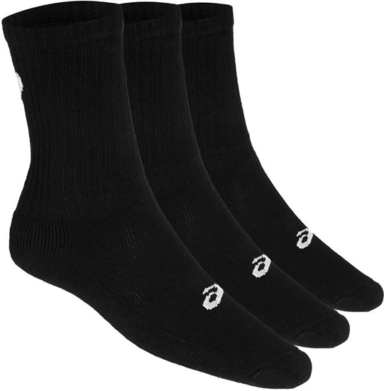 Изображение Asics Skarpety męskie 3PPK Crew Sock czarne r. 35-38 (155204-0900)