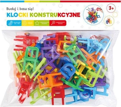 Изображение Askato PROMO Klocki konstrukcyjne - Krzesełka 115351