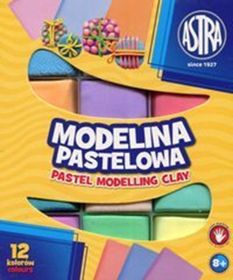 Изображение Astra Modelina 12 Kolorów Pastelowa (304118007)