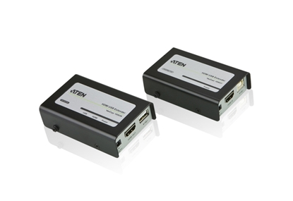 Picture of ATEN VE803 AV extender AV transmitter & receiver Black, Grey
