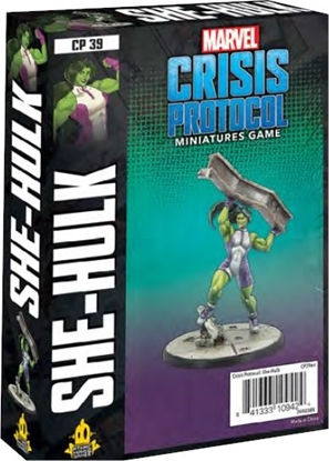 Attēls no Atomic Mass Games Dodatek do gry Marvel: Crisis Protocol - She-Hulk