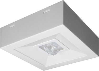 Изображение AWEX Oprawa awaryjna LED 3W 1h LOVATO N ECO LED 3W (opt. koryt.) jednozadaniowa biała LVNC/3W/ESE/X/WH - LVNC/3W/ESE/X/WH