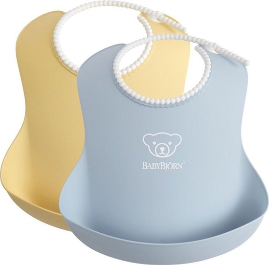 Picture of BabyBjorn BabyBjorn Śliniaki 2 szt. Powder Green/ Powder Pink