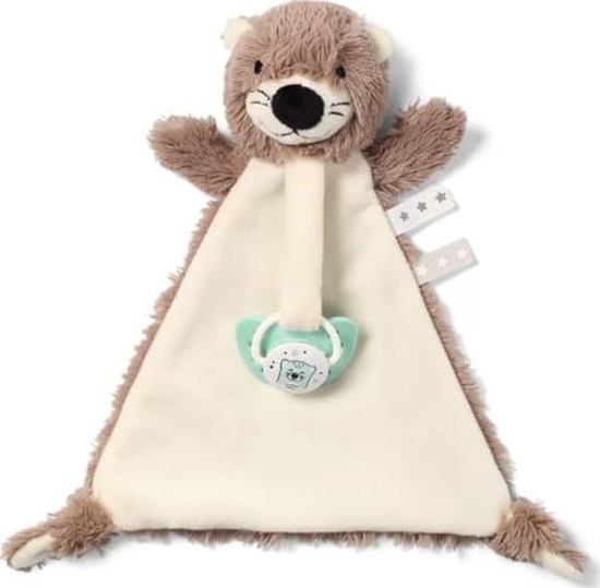 Изображение Babyono Przytulanka z zawieszką do smoczka Otter Maggie Baby Ono