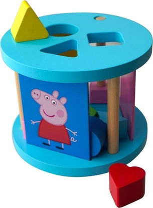 Изображение Barbo Toys Drewniany Sorter Rozpoznawanie Kolorów i Kształtów
