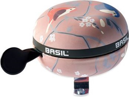 Изображение Basil Dzwonek rowerowy BIG BELL 80mm, orchid pink (BAS-50441)