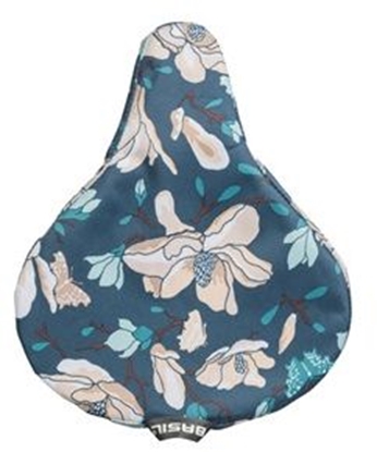 Picture of Basil Pokrowiec na siodło MAGNOLIA SADDLE COVER wododporny, teal blue (NEW) - BAS-50475