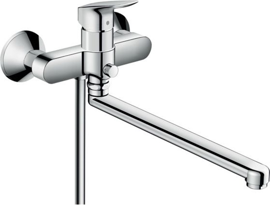 Picture of Hansgrohe Logis Single lever bath mixer with long spout 71402000