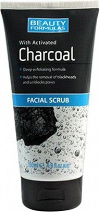 Attēls no Beauty Formulas Charcoal Peeling do twarzy głęboko oczyszczający z aktywnym węglem 150ml