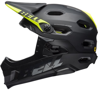 Attēls no Bell Kask rowerowy Super Dh Mips matte gloss/black r. L (BEL-7088079)