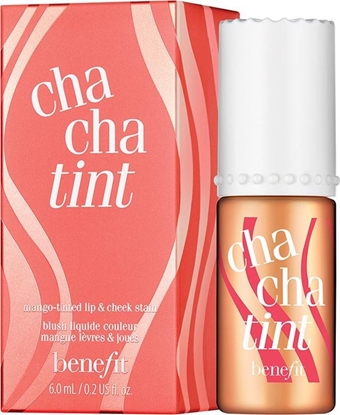 Изображение Benefit BENEFIT_ChaChatint Cheek&Lip róż do ust i policzków w płynie Mango 6ml