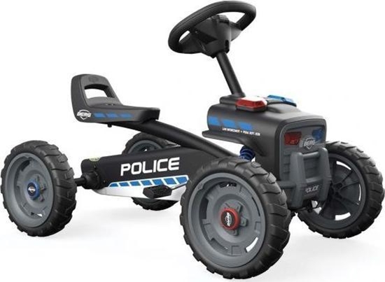 Picture of Berg Gokart na pedały Buzzy Police 2-5 lat do 30 kg Dźwięk + Światło