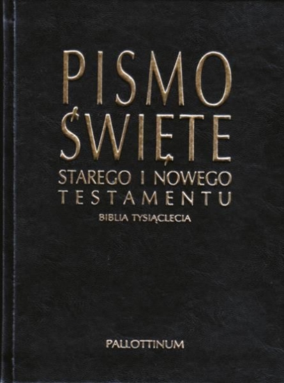 Picture of Biblia Tysiąclecia - format oazowy eko granat