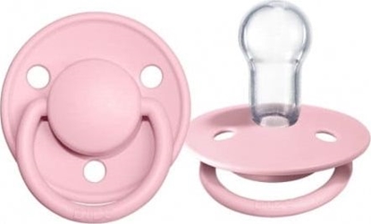 Picture of Bibs Smoczek uspokajający silikonowy Baby Pink 0-36 m