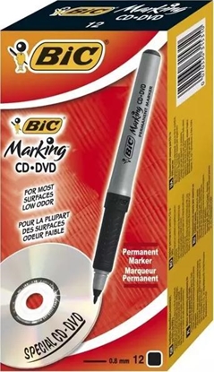 Attēls no Bic Marker Marking CD/DVD czarny (12szt) BIC