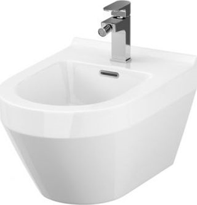 Attēls no Bidet Cersanit wiszący owalny Crea ukryty montaż (K114-009)