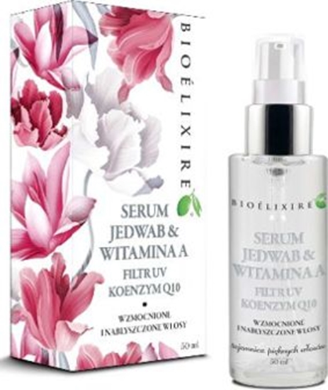 Picture of Bioelixire BIOELIXIRE Serum jedwab z witamina A Filtr UV Koenzym Q10 50ml