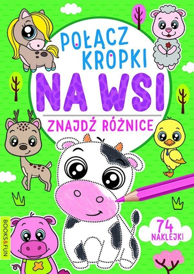 Picture of Books And Fun Połącz kropki, znajdź różnice. Na wsi