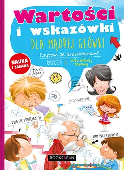 Picture of Books And Fun Wartości i wskazówki dla mądrej główki