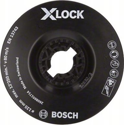 Изображение Bosch 2 608 601 714 angle grinder accessory Backing pad
